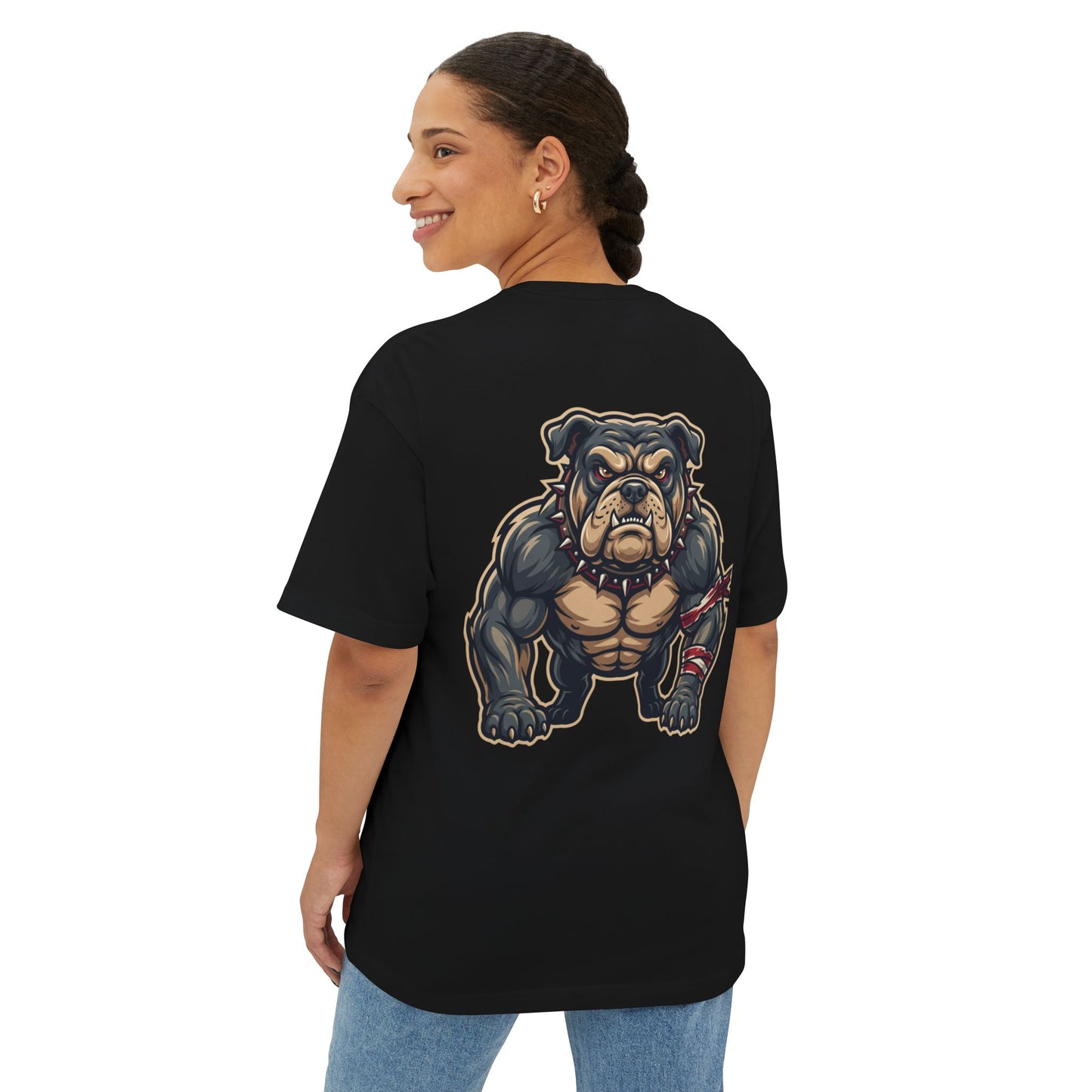 BULLDOG – Tungvikts T-shirt, Unisex Oversize