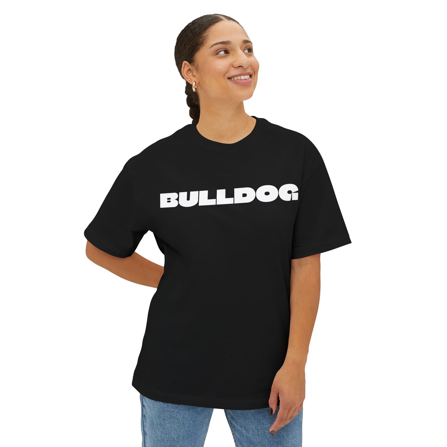 BULLDOG – Tungvikts T-shirt, Unisex Oversize